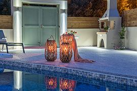 Pool and BBQ villa Coral